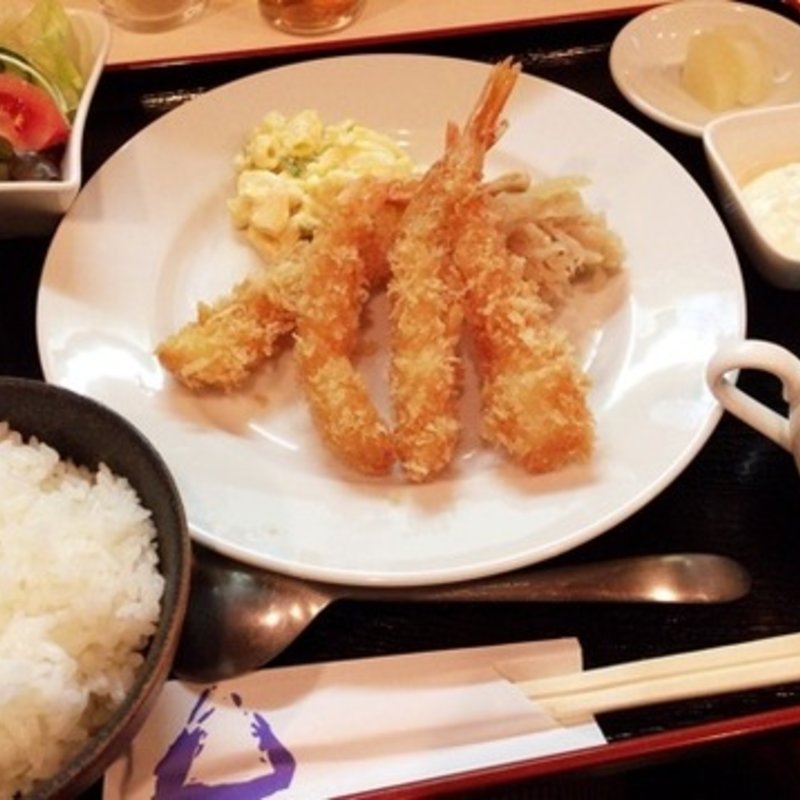 エビフライランチ(味工房パルミエ )
