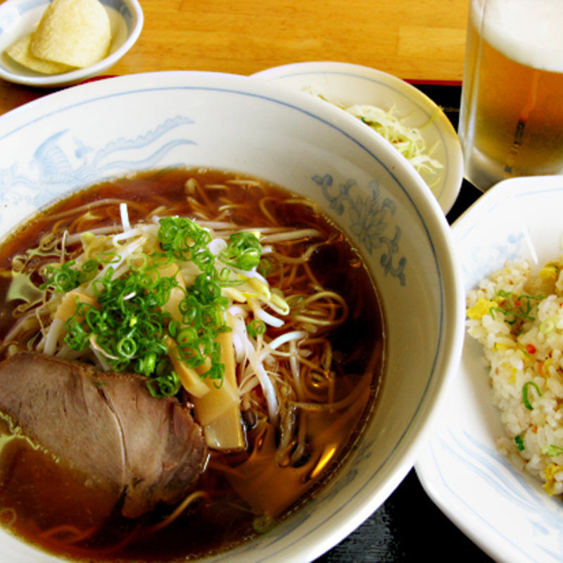 醤油ラーメンセット　(味点 )