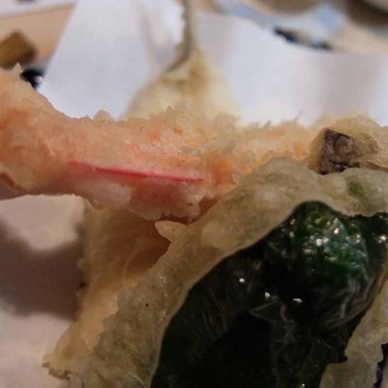 天ぷら盛り合わせ(味美)