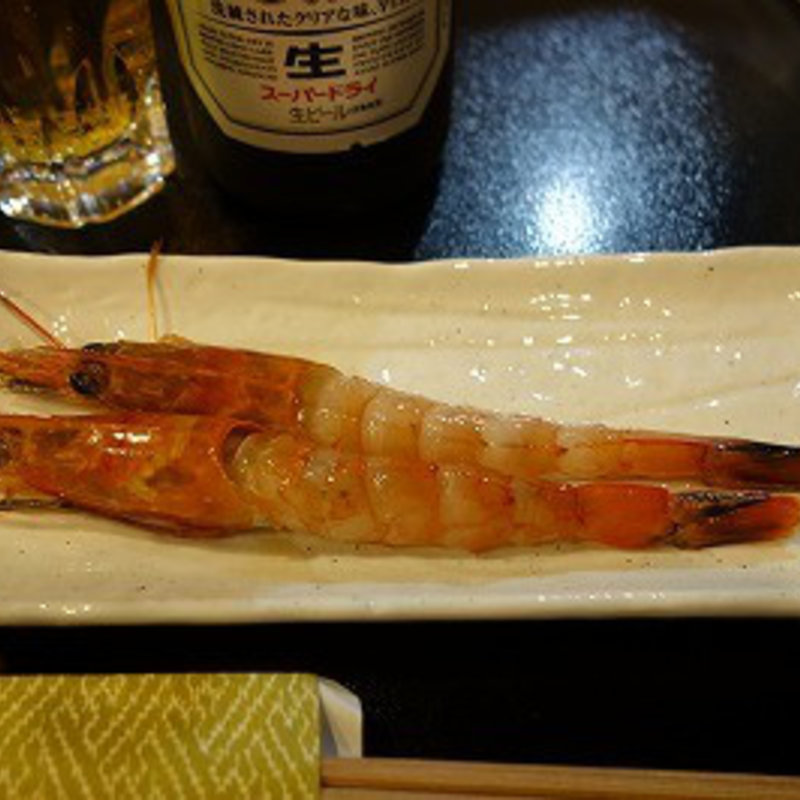 海老刺し(味膳すずき)