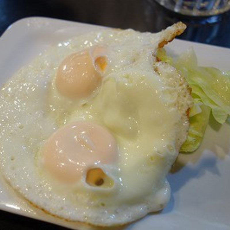 目玉焼き固め(味膳すずき)