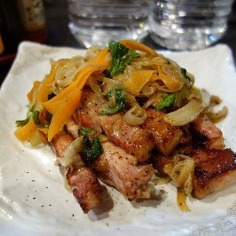 豚の香味焼き(味膳すずき)