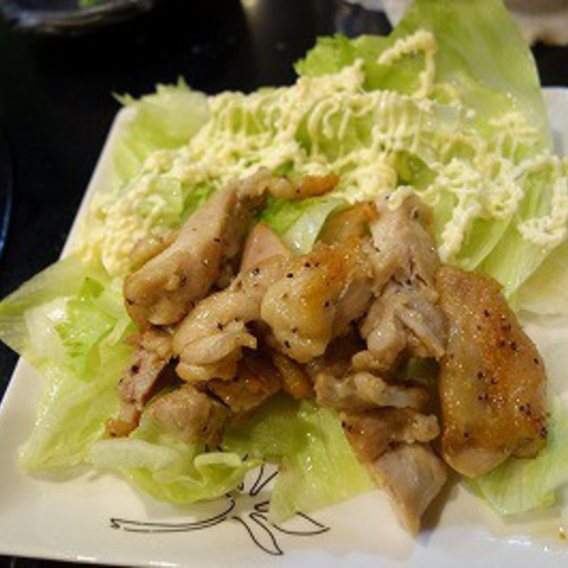 鶏のもも焼(味膳すずき)