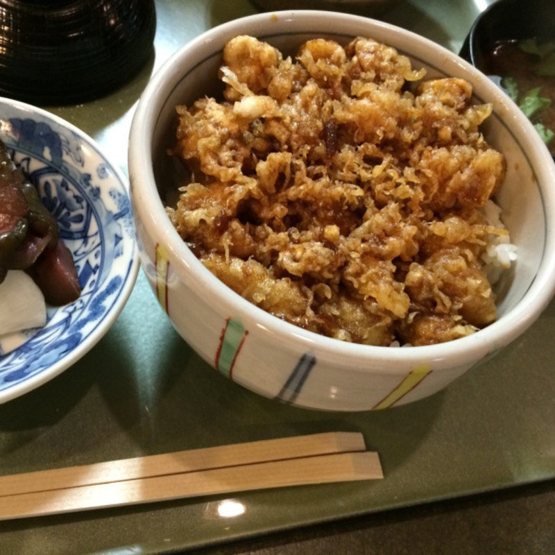 かき揚げ天丼(味覚 )