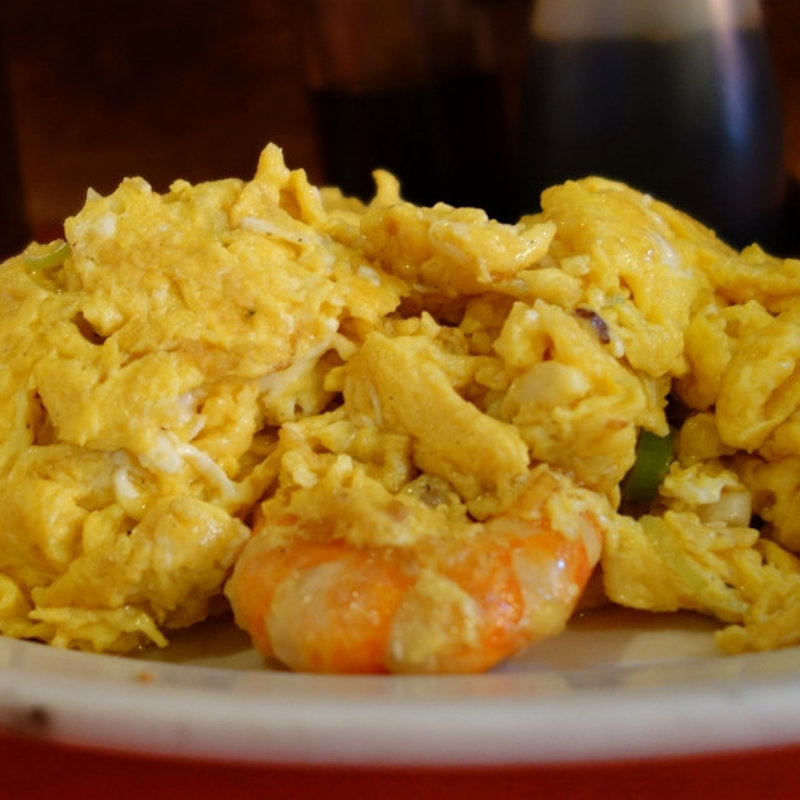 海老と玉子炒め（大）(味達)