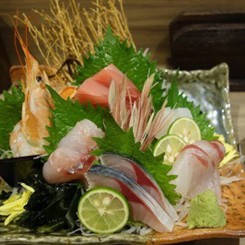 刺身1人前盛合せ(和バレル)