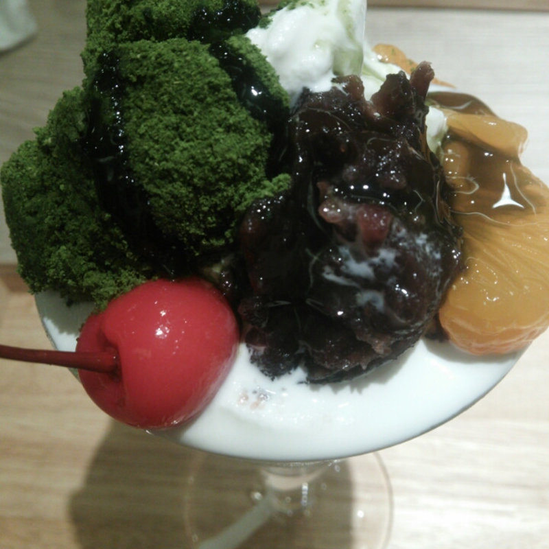 抹茶パフェ(里心 （サトシン）)