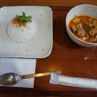 マッサマンカレー　タイ米(和sian-cafe aimaki （ワジアンカフェ・アイマキ）)