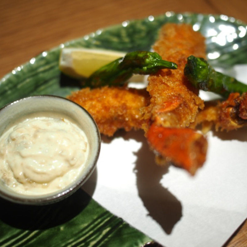 揚げズワイガニ カニ味噌タルタルソース (和えに)