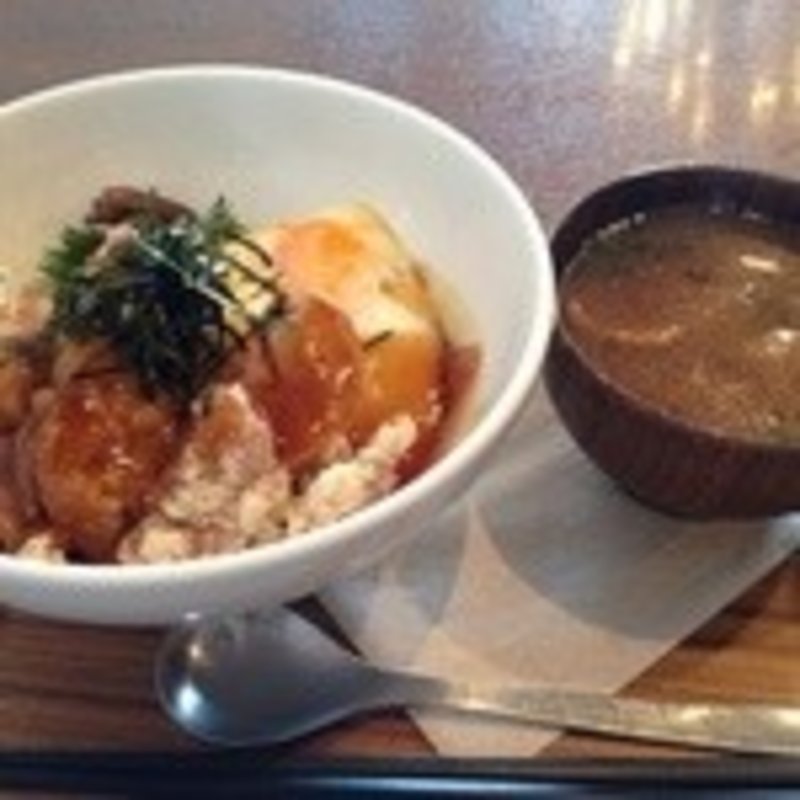 鶏竜田あまから丼(和カフェyusoshi 町田)