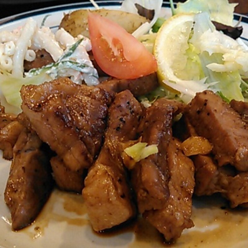 豚てき定食(和光食堂)