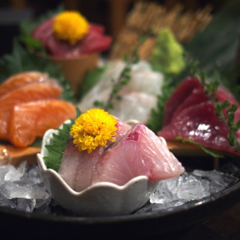 鮮魚盛り合わせ(和創作 空 Kuu 西新宿)