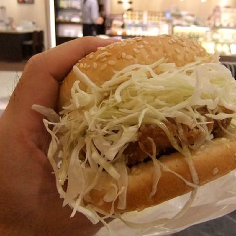 あんずのかつバーガー(和心とんかつ あんず 天神店)