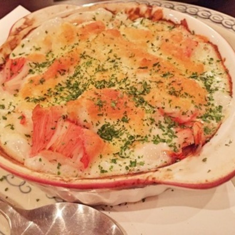 海鮮シーフードマカロニグラタン(一と九)