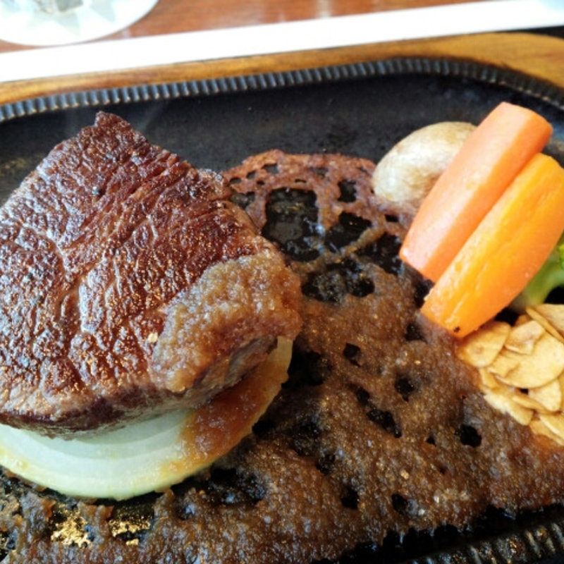 黒毛和牛のステーキランチ(和牛ステーキ桜 那須高原店 （桜）)