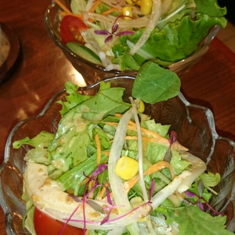 7色サラダ(和牛焼肉 布上本店)