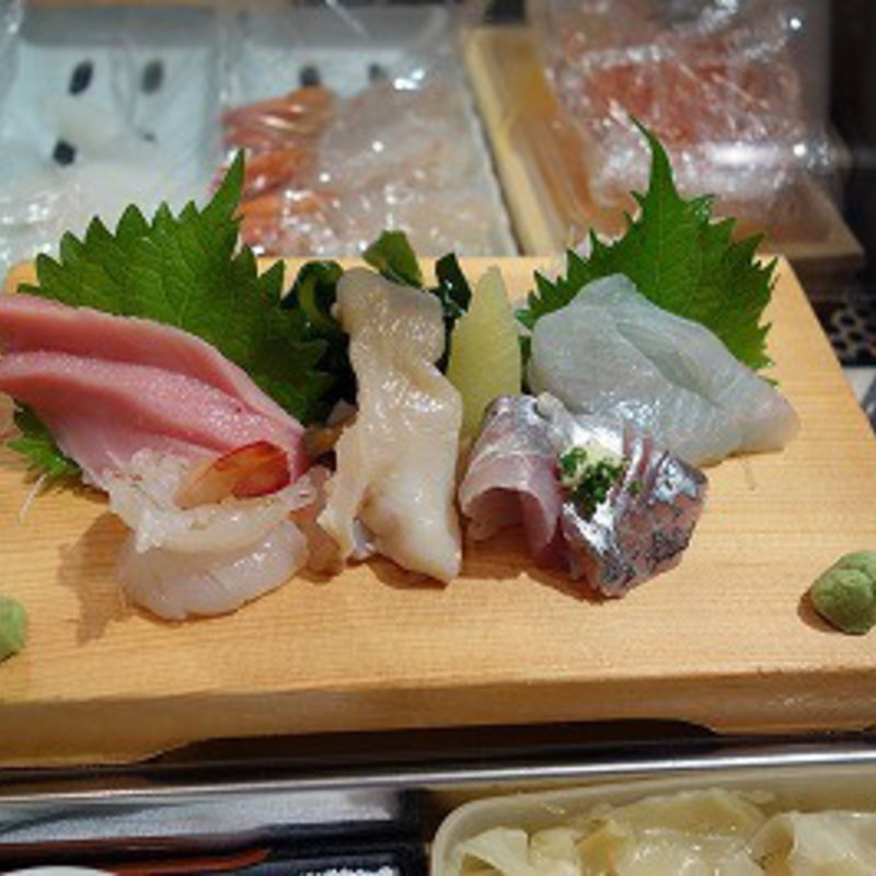 刺身盛合せ(立喰 和田鮨)