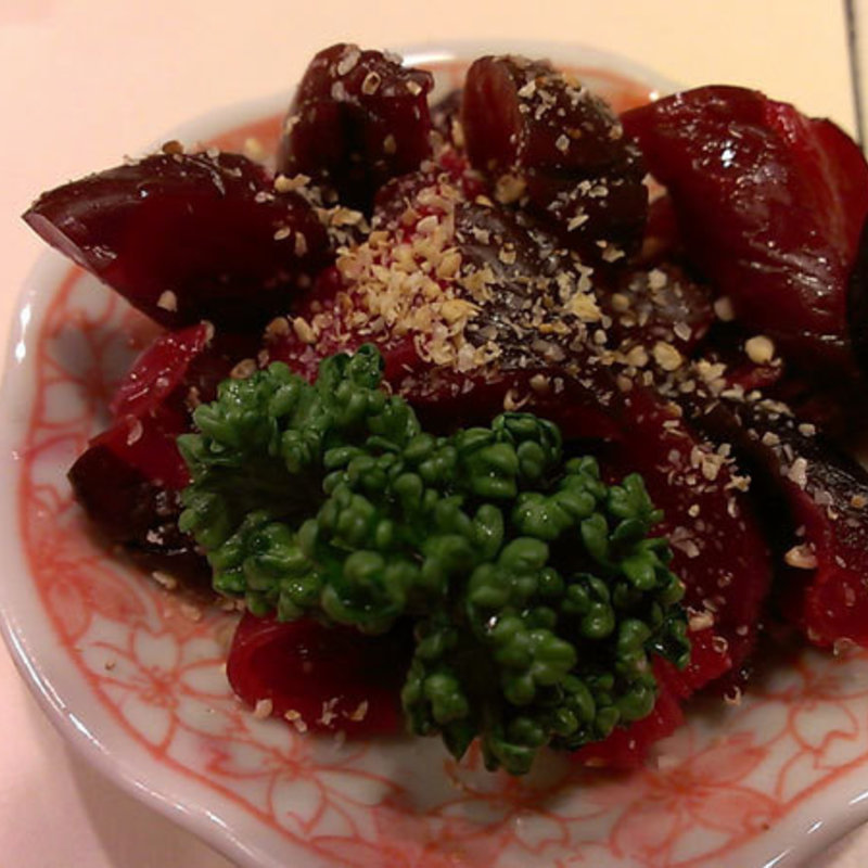 京都のしば漬け(和風もつ料理 あらた )