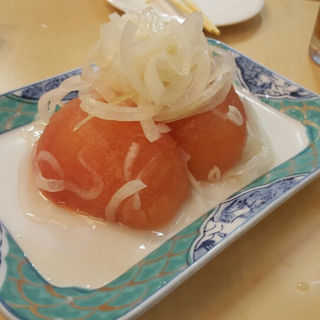 トマトのマリネ(和食居酒屋 藤喜丸 新川店)