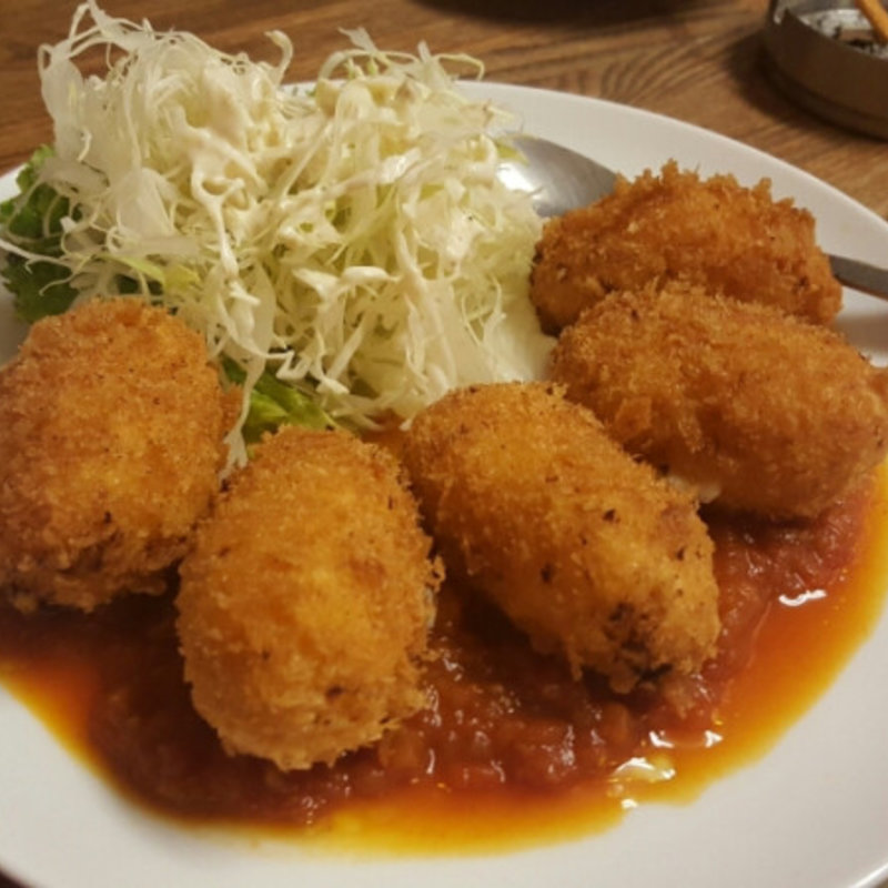 蟹クリームコロッケ(和食居酒屋 藤喜丸 新川店)