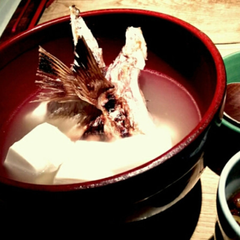 真鯛のあら汁湯豆腐(和食 えん 汐留店 （わしょく えん）)