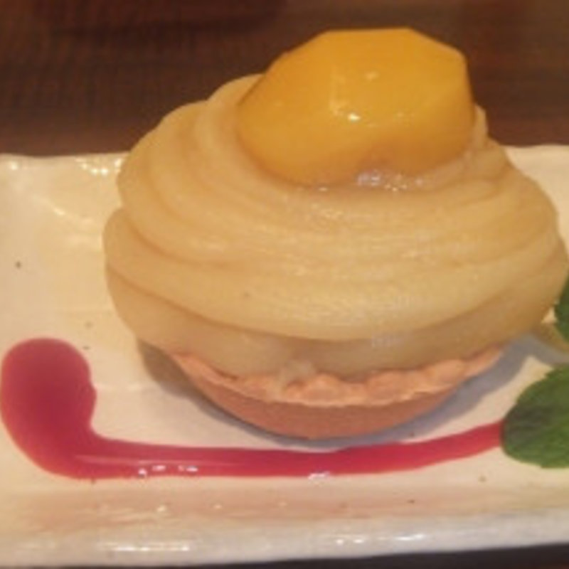 栗とチーズのアイスもんぶらん(和食りん 新橋本店)