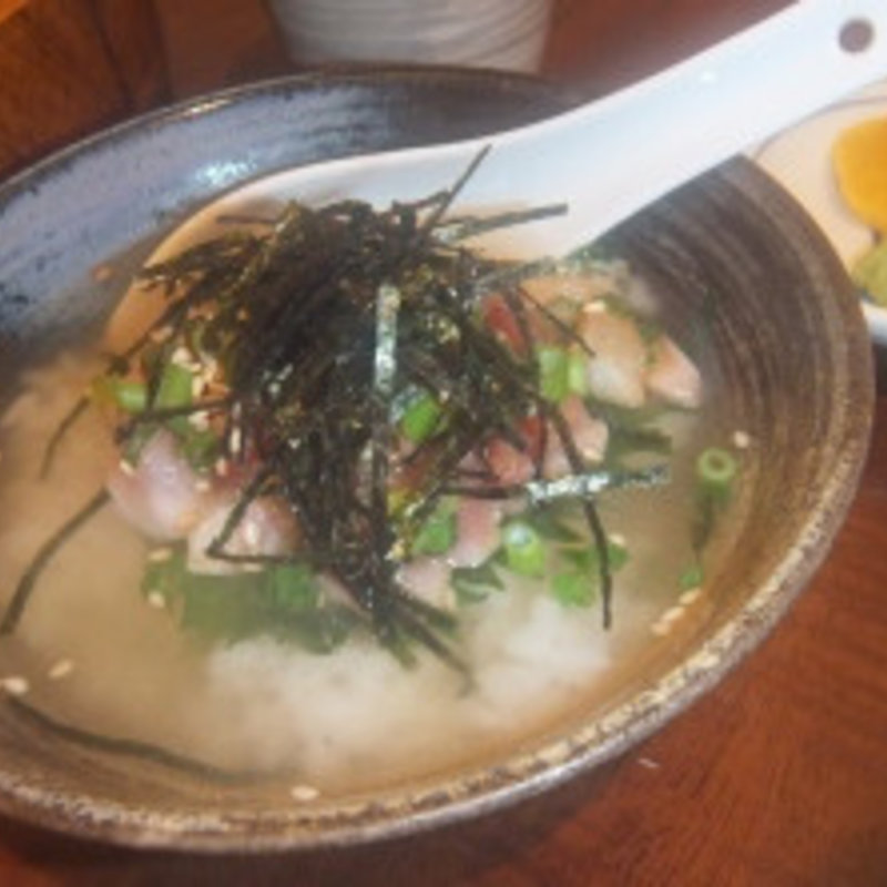 海鮮なめろう茶漬け(和食りん 新橋本店)