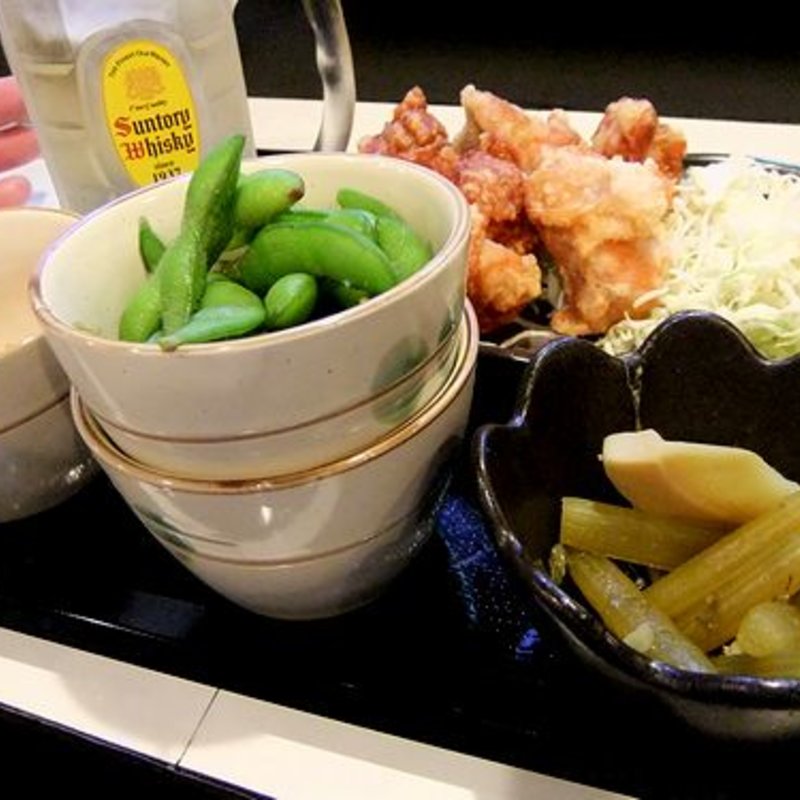 晩酌ハイカラセット(唐揚　とっとうと)