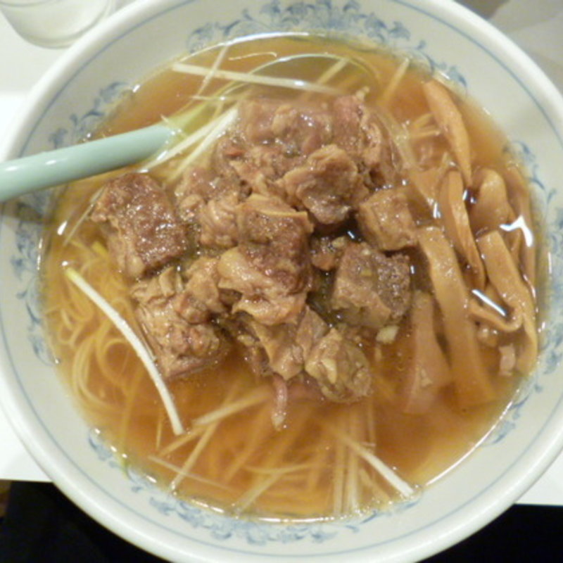 「特製牛バララーメン（塩）(唐桃軒 （トウトウケン）)