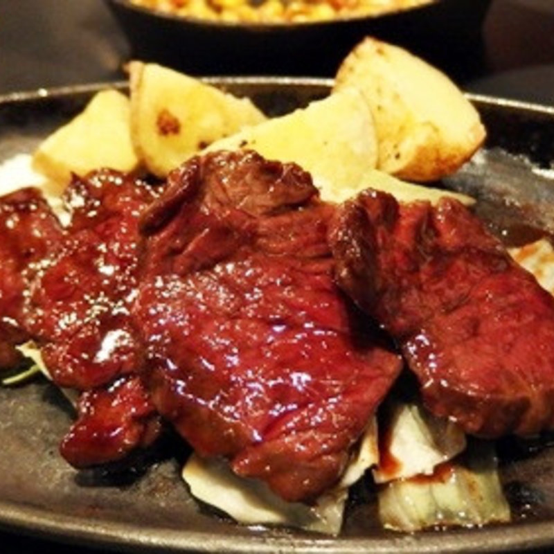 鉄板ハラミステーキ(喃風池袋駅前店 （南風 なんぷう）)