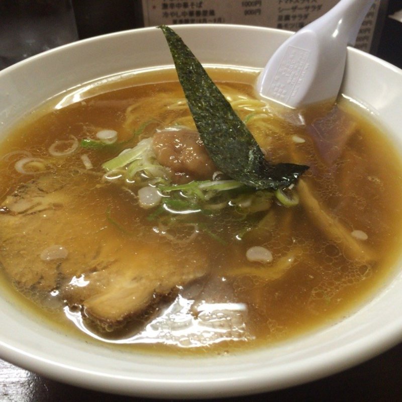 梅中華そば(善屋 )