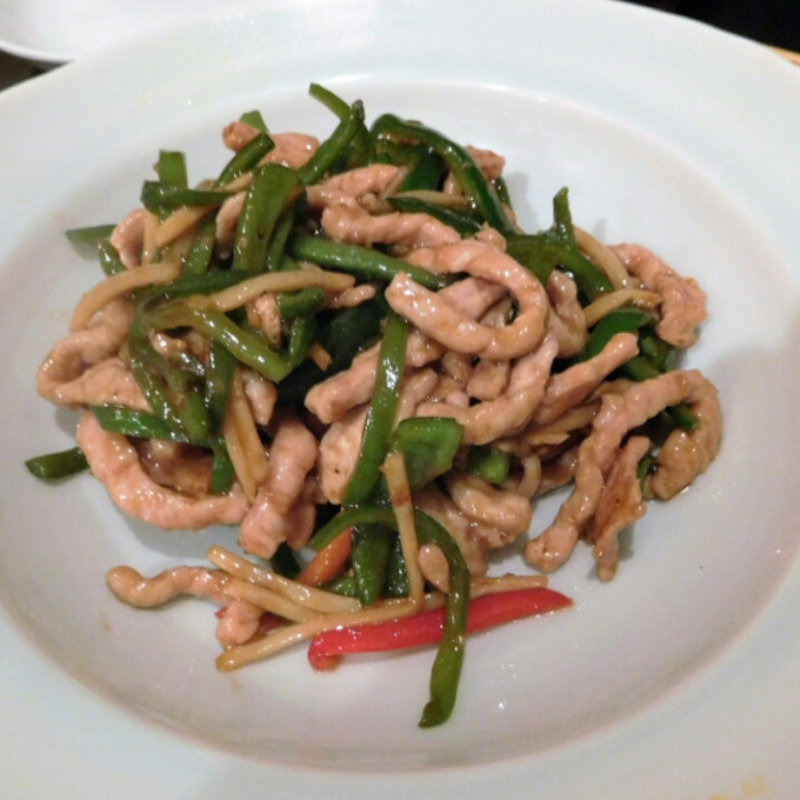 青椒肉絲(善道)