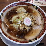 ワンタン麺(喜多方ラーメン　大安食堂)