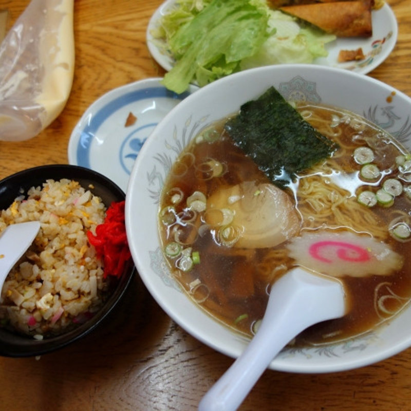 半チャンラーメン(喜楽)