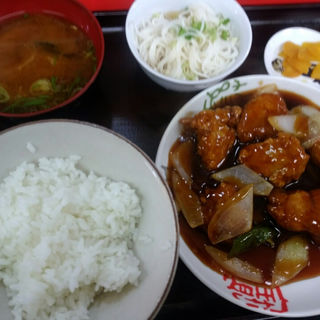 酢豚定食(喜楽(きらく))