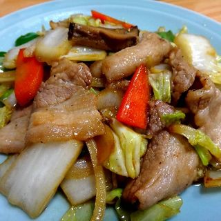 肉野菜炒め(喜楽)