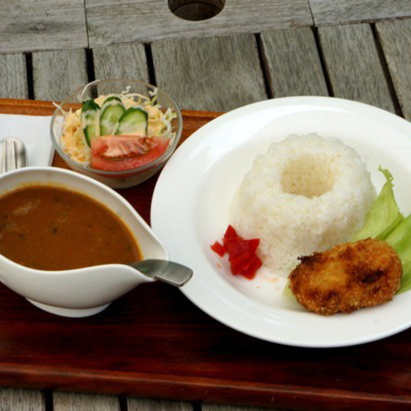 ダムカレー(喫茶アプリコット)