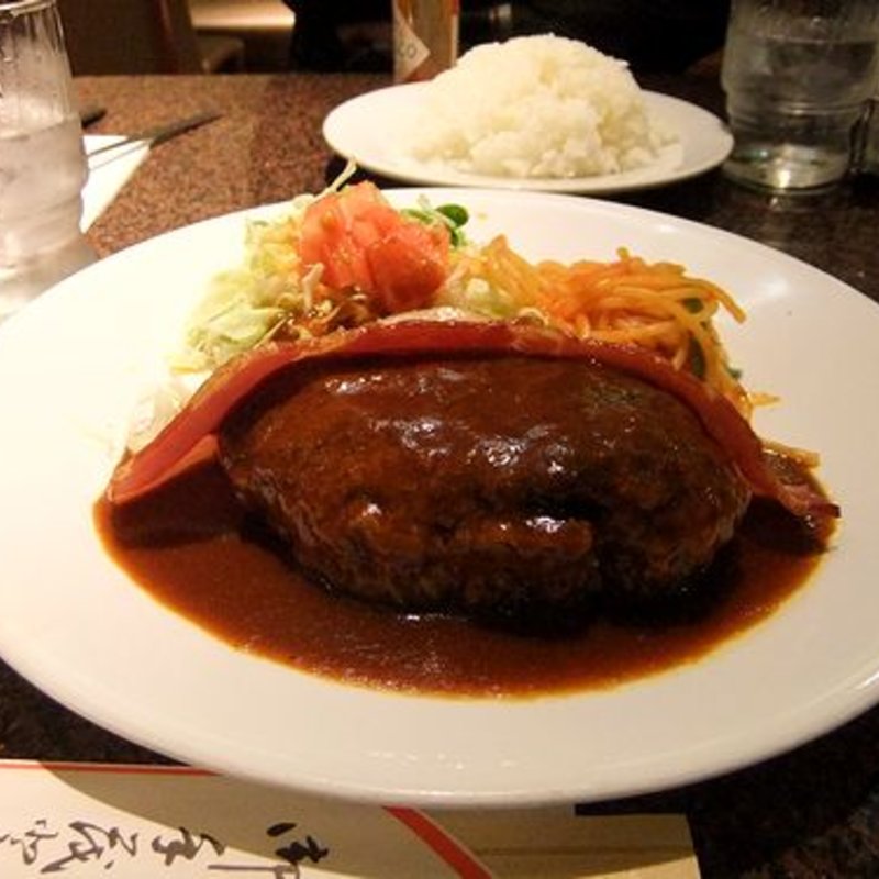 アメリカンハンバーグ(喫茶プリンス )