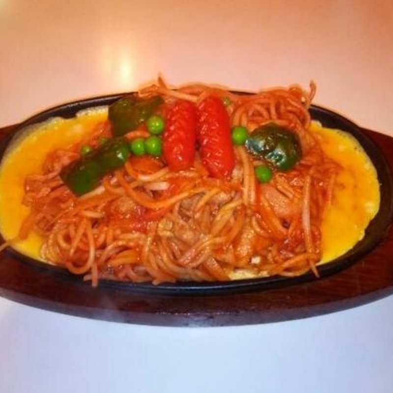 鉄板スパの大盛り(喫茶ユキ )