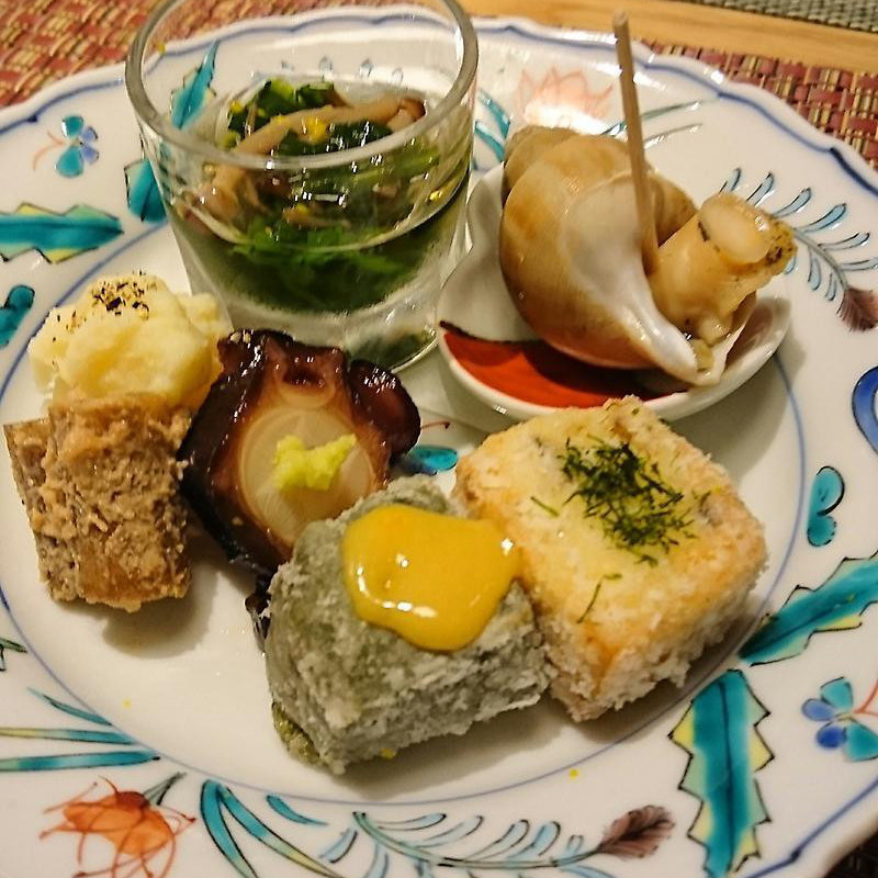 前菜の盛合せ(四季旬菜 NAKANO 三軒茶屋)