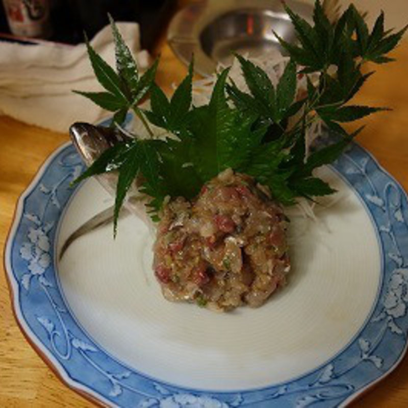 鯵のなめろう(四季菜)