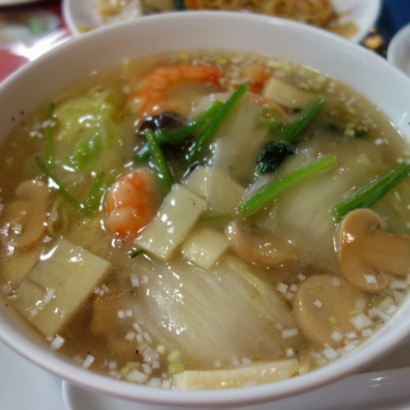 海老そば(四川大飯店)