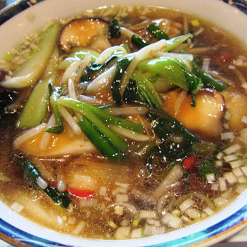 牡蠣入り湯麺(四川閣 )