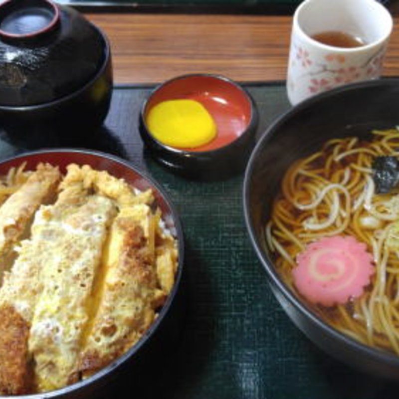 カツ丼セット（そば）(四條庵 東旭川店 )