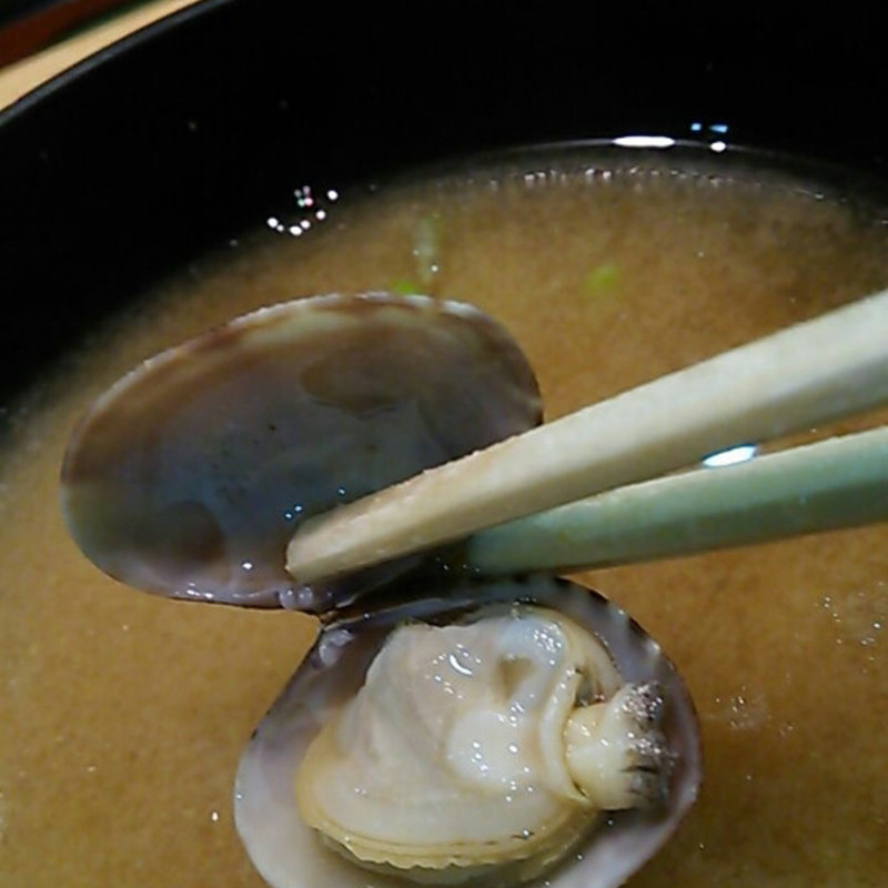 アサリ汁(回転すし まるくに 住吉店 )