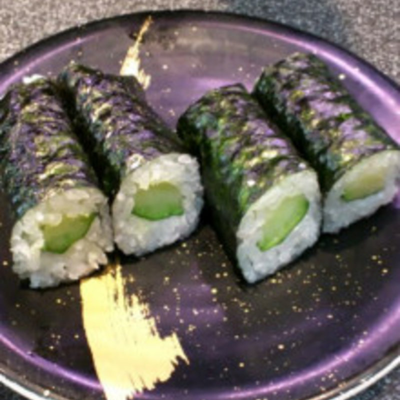 かっぱ巻き(回転寿司 大江戸 川崎店)