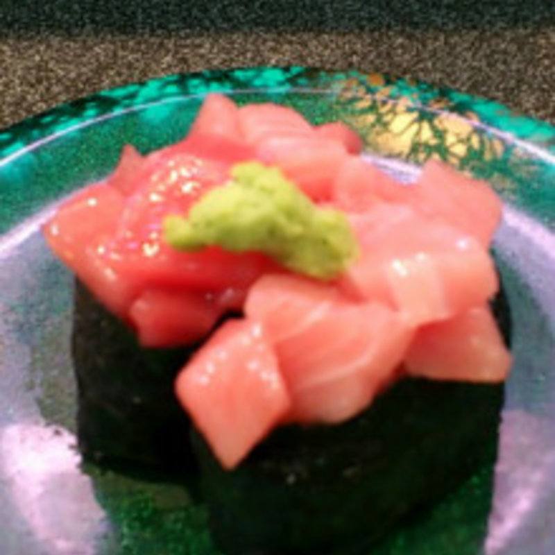 本まぐろおとし軍艦(回転寿司 大江戸 川崎店)