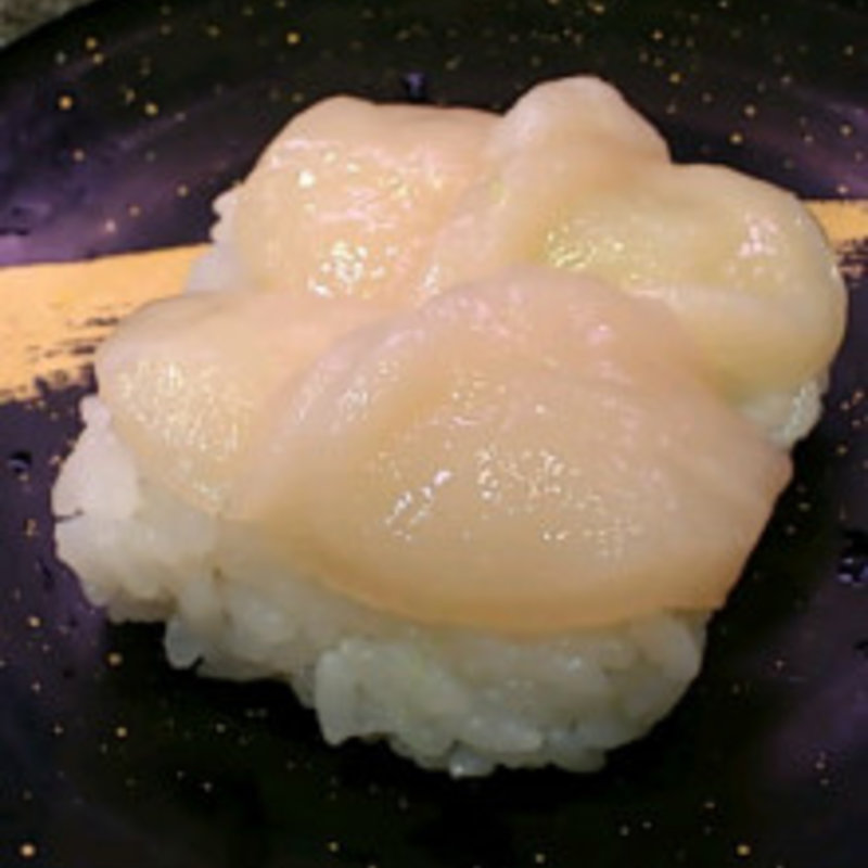 活ほたて(回転寿司 大江戸 川崎店)