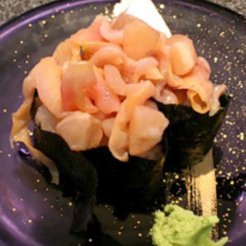 赤貝のひも(回転寿司 大江戸 川崎店)