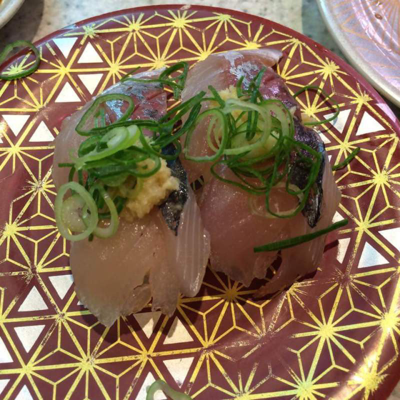 あじ(回転寿司新竹 ベイタワー店（弁天町）)